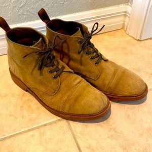 Allen Edmonds suede casual boots 8.5